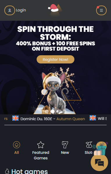 GoldenPharaoh Casino Mobile screenshot